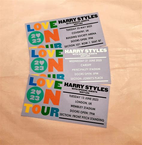 harry styles 2023 tickets